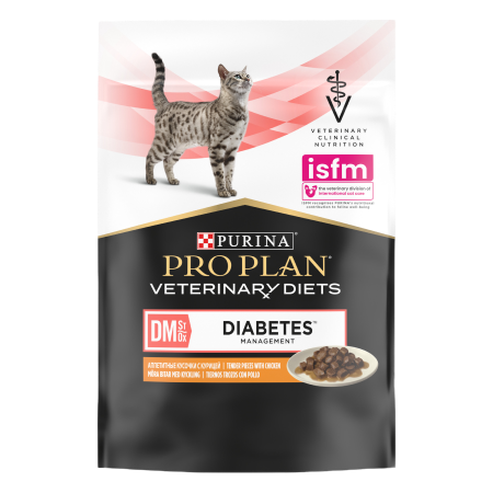 Корм для кошек при диабете PRO PLAN DM Diabetes Management с курицей